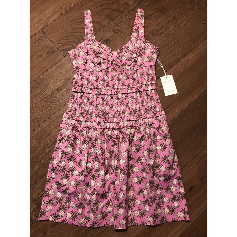 Pink Pineapple Woman's Dress Size XS